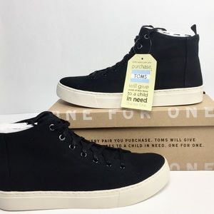 Tom’s Lenox Mid Top Sneaker Black
